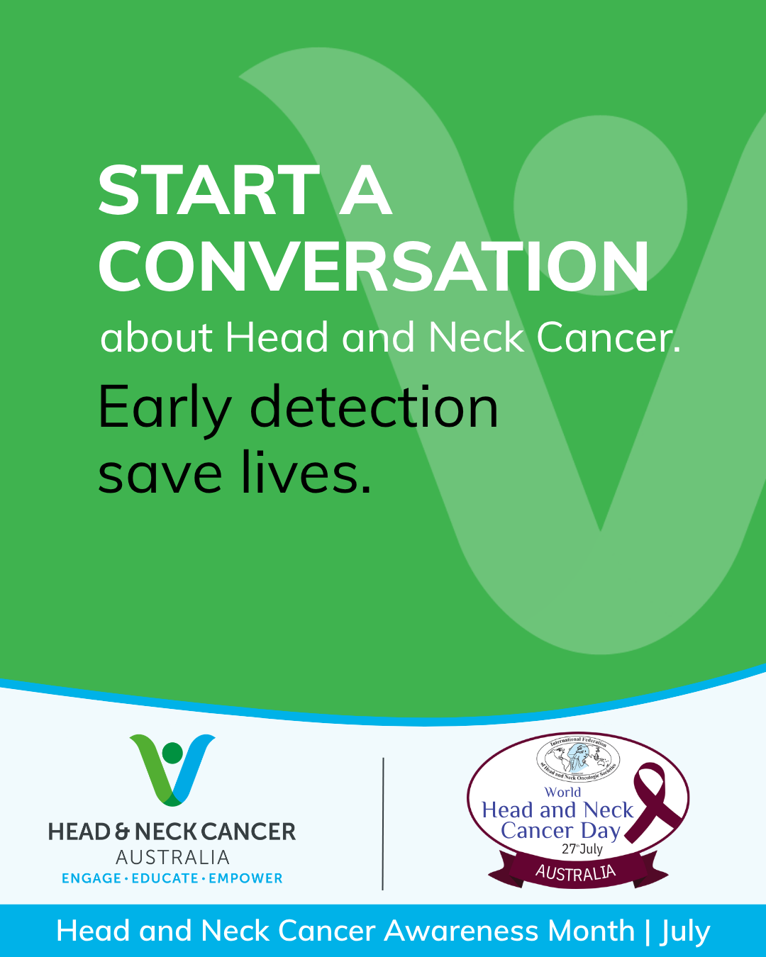 Head and Neck Cancer Awareness Month